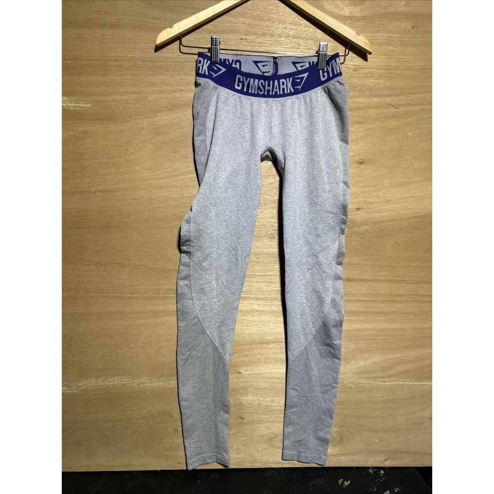 Women's Gymshark Leggings  Yoga Pants Size S, Black/Gray‎ Booty Sculpting